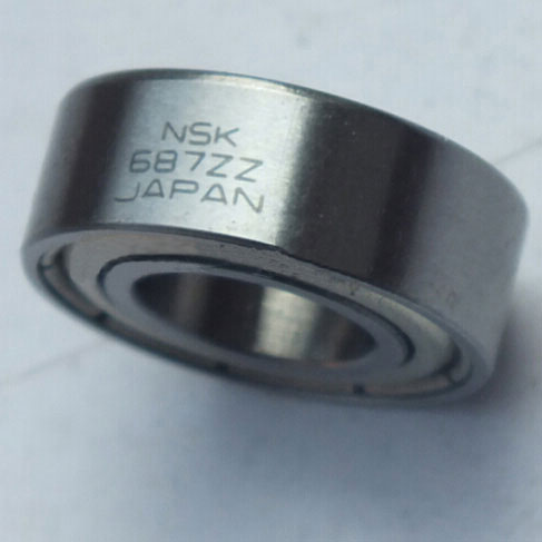 Deep groove ball bearings 687 Радиальные шарикоподшипники 687