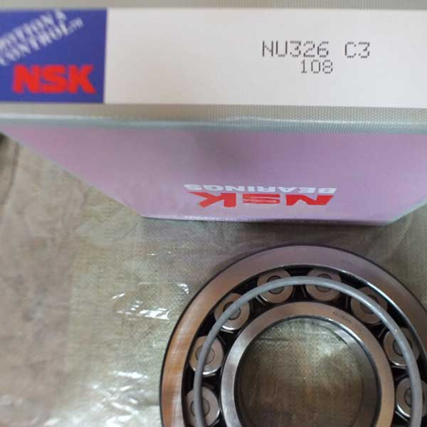 NSK Япония Тяжелая нагрузка Цилиндрический роликовый подшипник NU326 C3