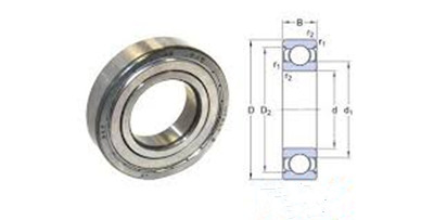 Радиальный шарикоподшипник 6203 2Z - SKF- Китай производитель